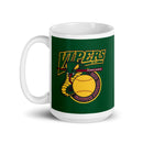 AVS White glossy mug