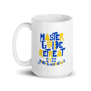 Taza blanca brillante MGC Retreat 2022