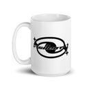 SC White glossy mug