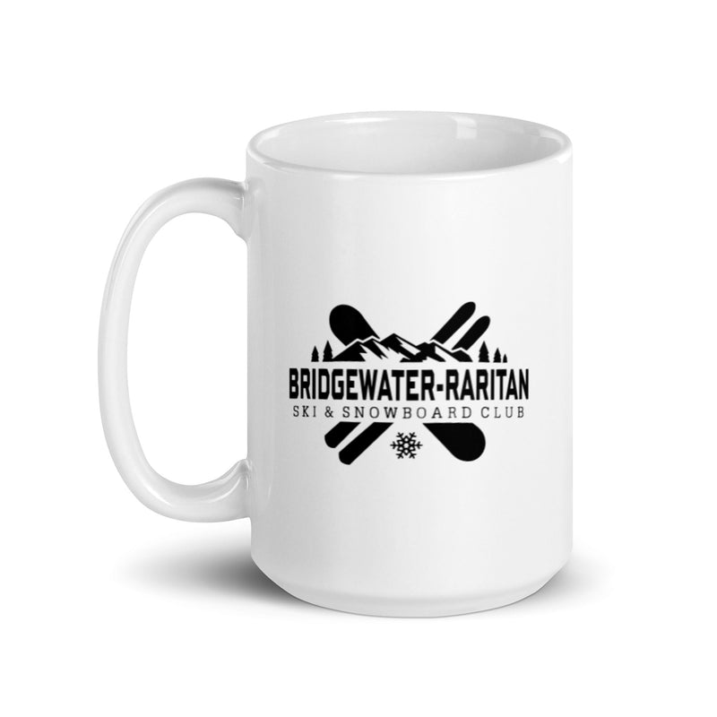 BRSC White glossy mug