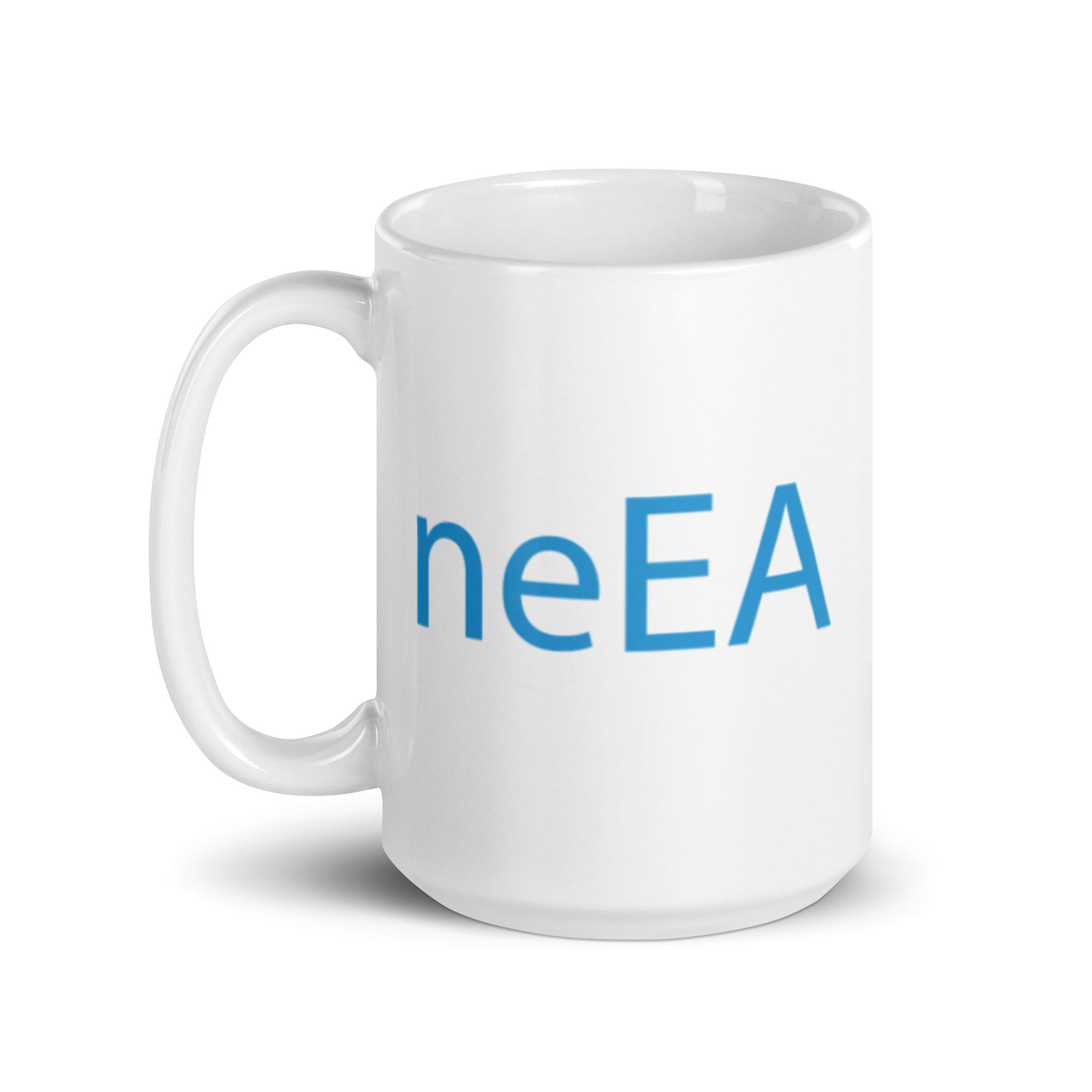 NEEA White glossy mug