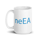 NEEA White glossy mug