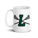 LL White glossy mug