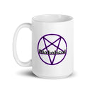 DIABOLICAL* Taza blanca brillante