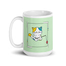 Taza SD blanca brillante