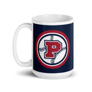 Taza PAB blanca brillante