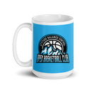 Taza blanca brillante ABC