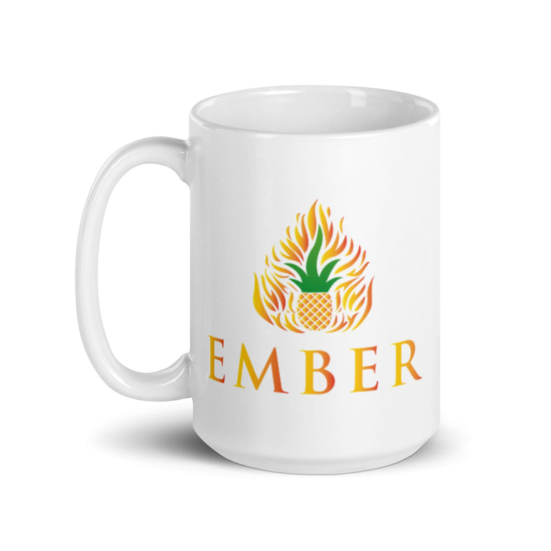 Ember White glossy mug v2