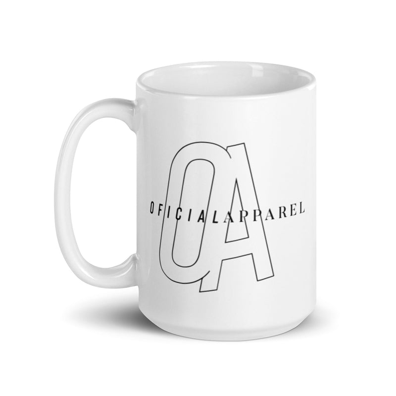 OFICIAL White glossy mug