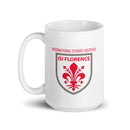 ISI White glossy mug