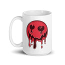 Taza blanca brillante URS