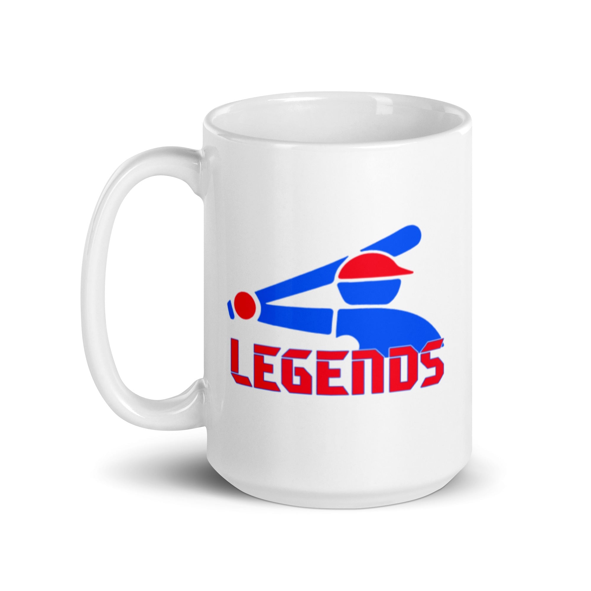 Legends White glossy mug