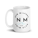 NM White glossy mug