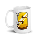 MisterSmiley White glossy mug