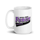 CJF White glossy mug