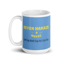 Taza blanca brillante KHM