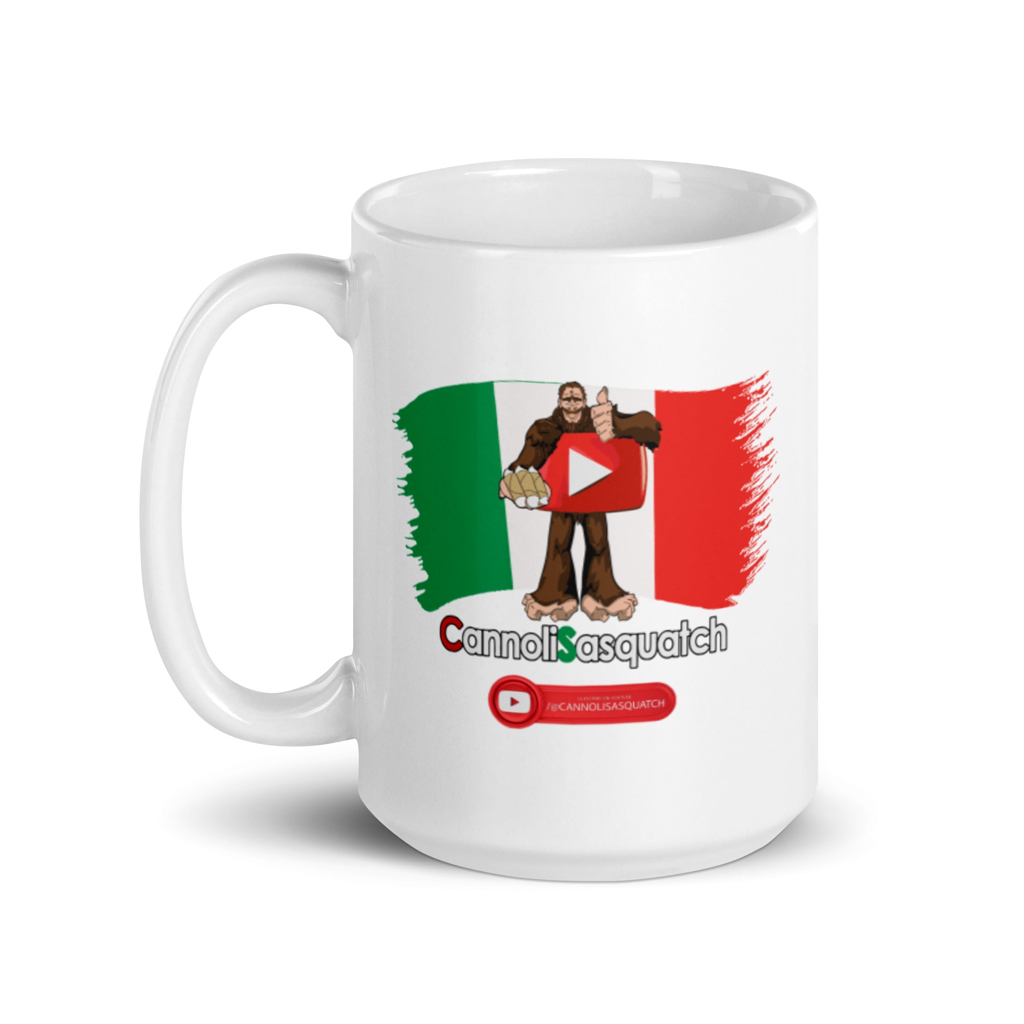 CSP White glossy mug