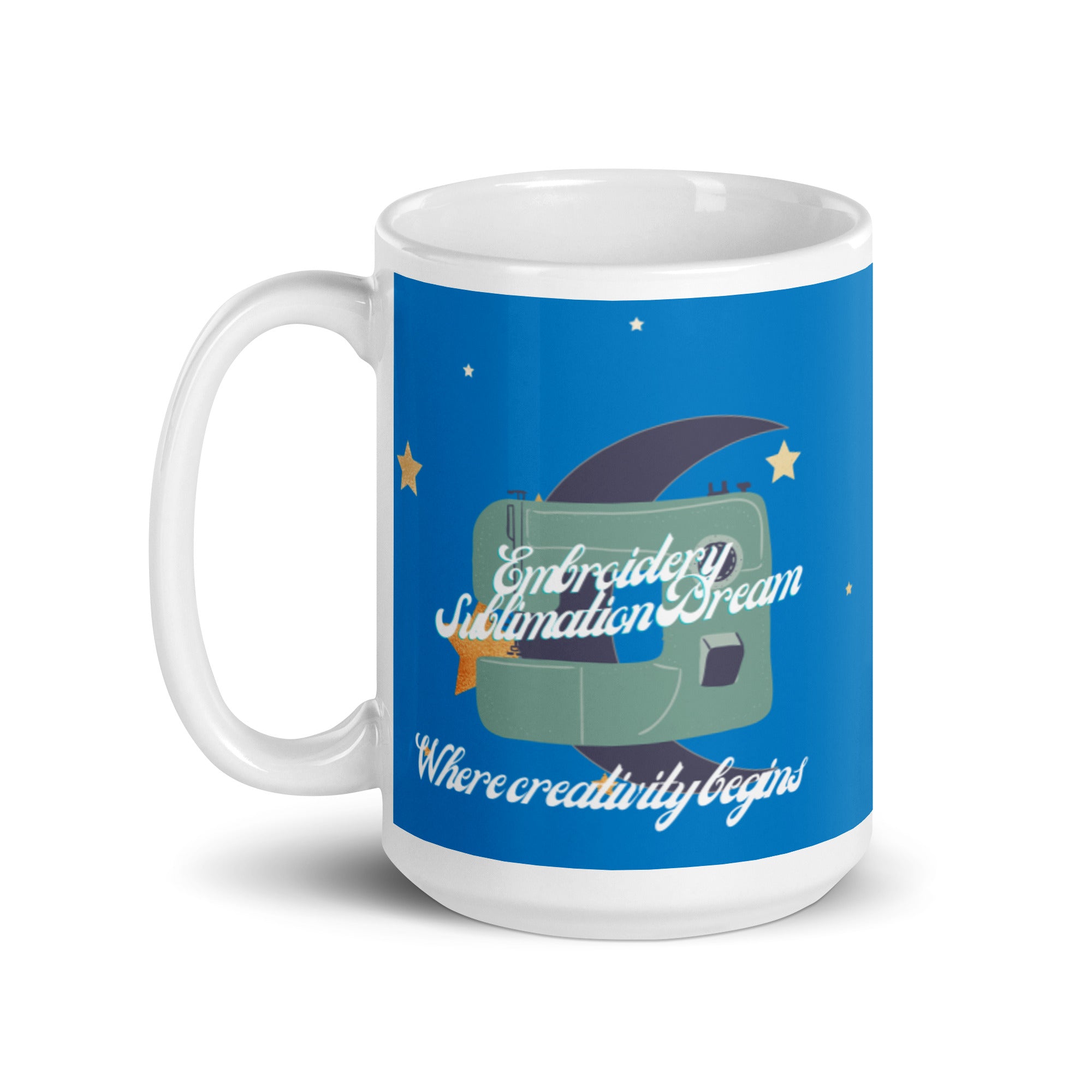 ESD White glossy mug