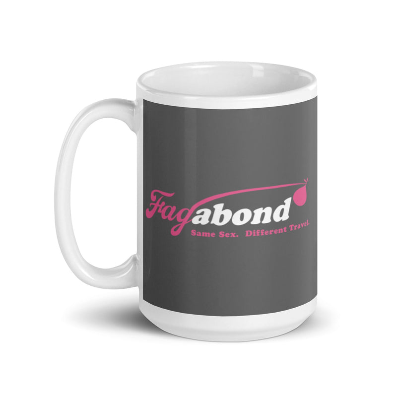 Fagabond White glossy mug