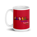 KLC White glossy mug