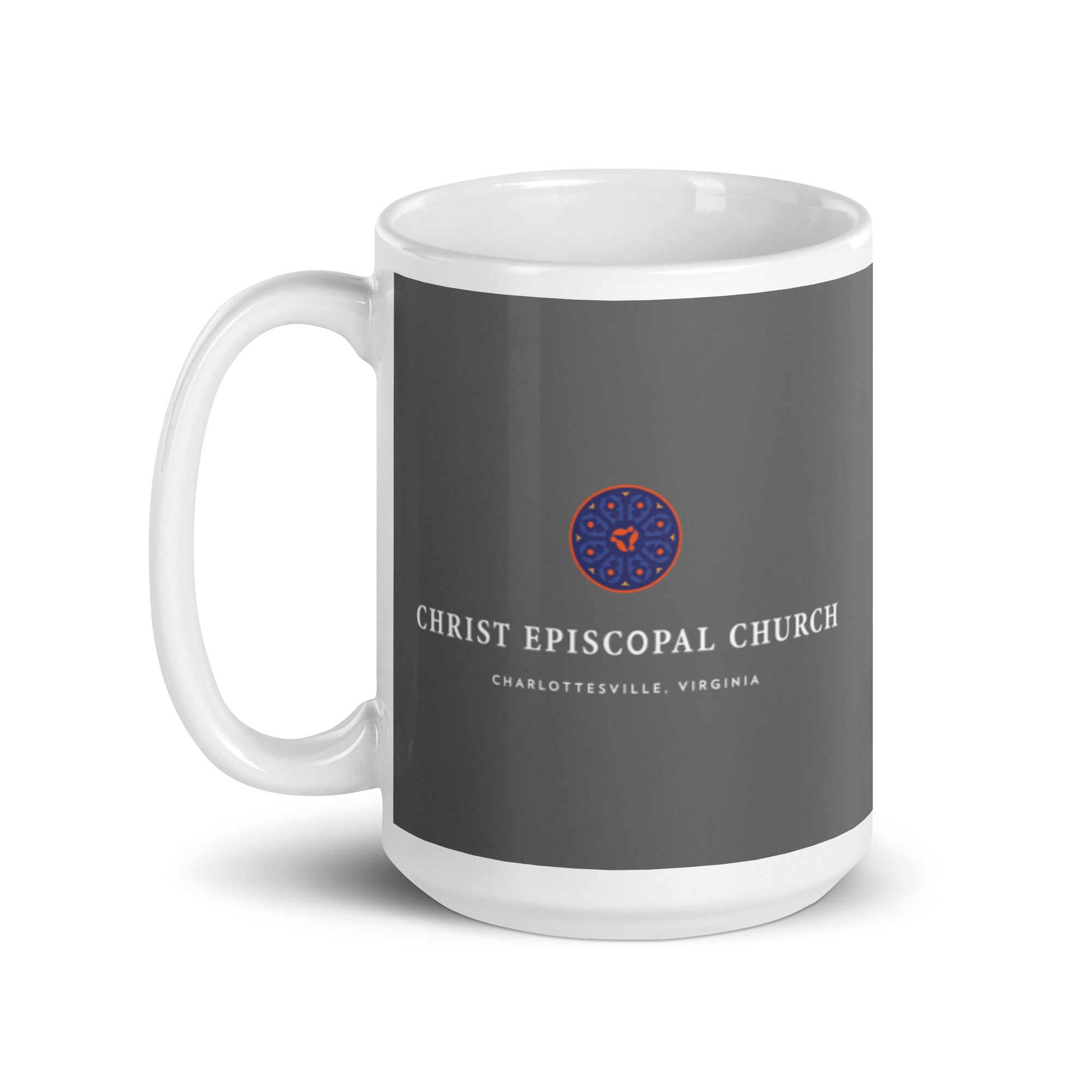 CEC White glossy mug