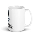 Taza blanca brillante O2 Box Lacrosse