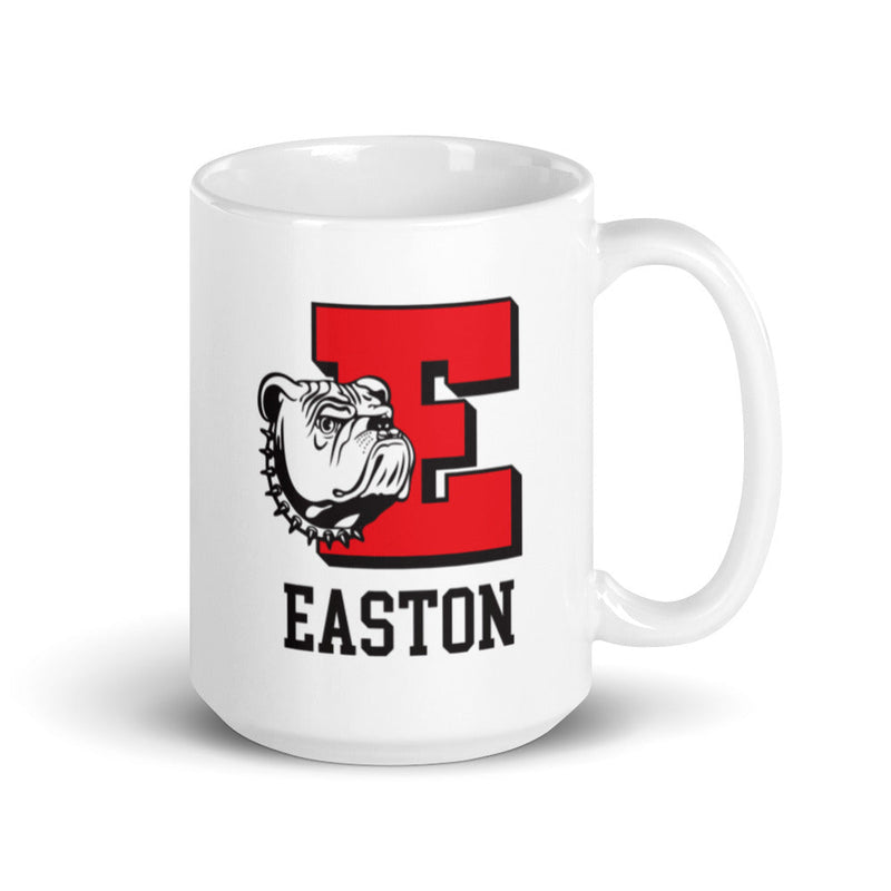 Easton HS White glossy mug