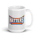Hatters White glossy mug