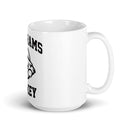 Taza blanca brillante Wildrams