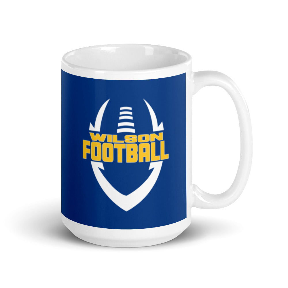 Wilson Football glossy mug