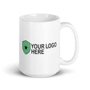 AllUSports Charity Demo White glossy mug