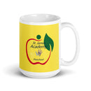 SJA White glossy mug