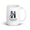 Heroes Homestead White glossy mug