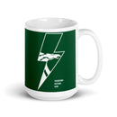 EHS Band White glossy mug
