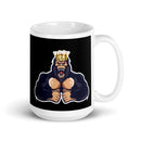 Bsty White glossy mug