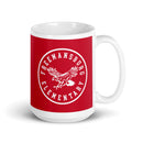 Taza blanca brillante FES