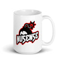 N55 White glossy mug