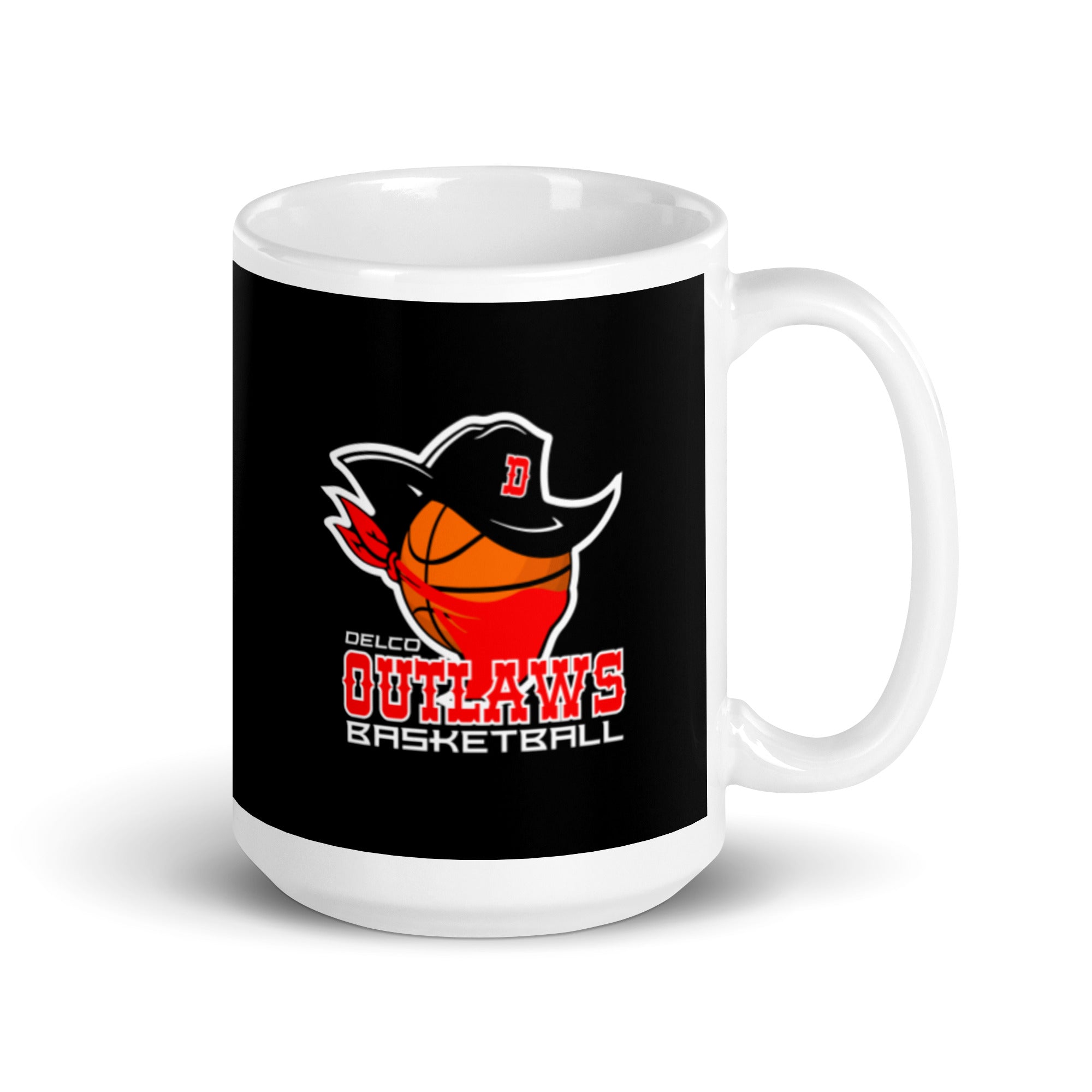 DOB White glossy mug