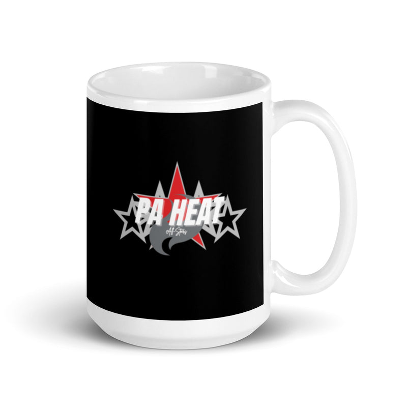 PAH White glossy mug