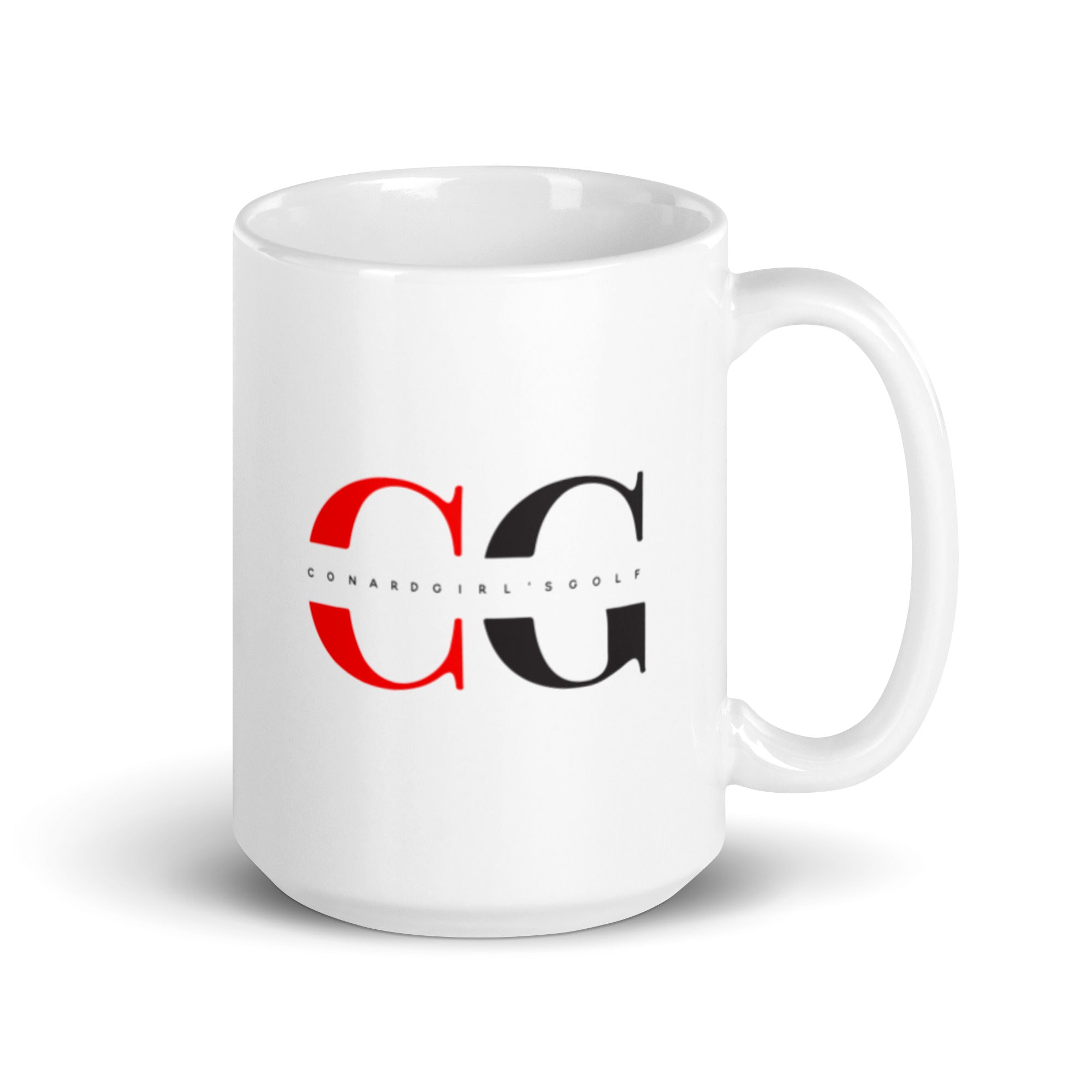 CGG White glossy mug