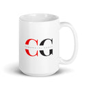 CGG White glossy mug