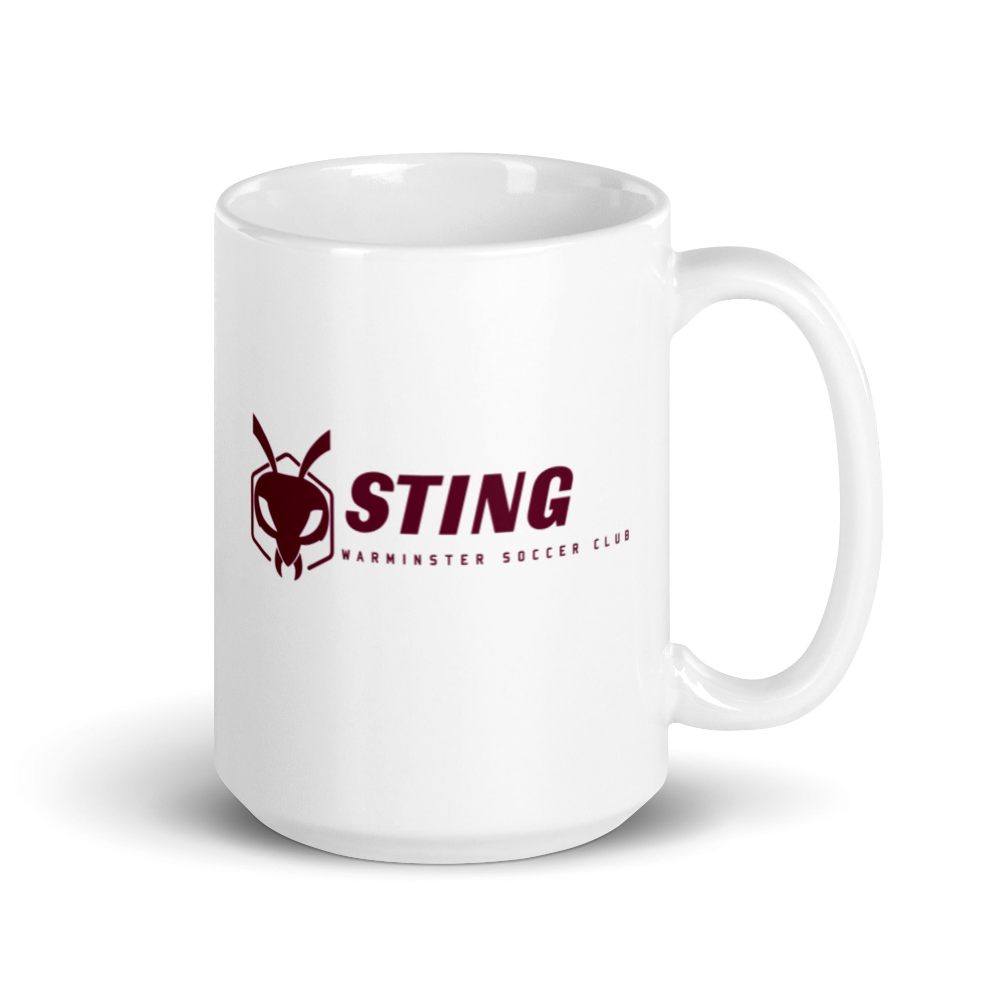 Warminster  White glossy mug