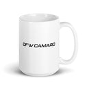 DFW White glossy mug