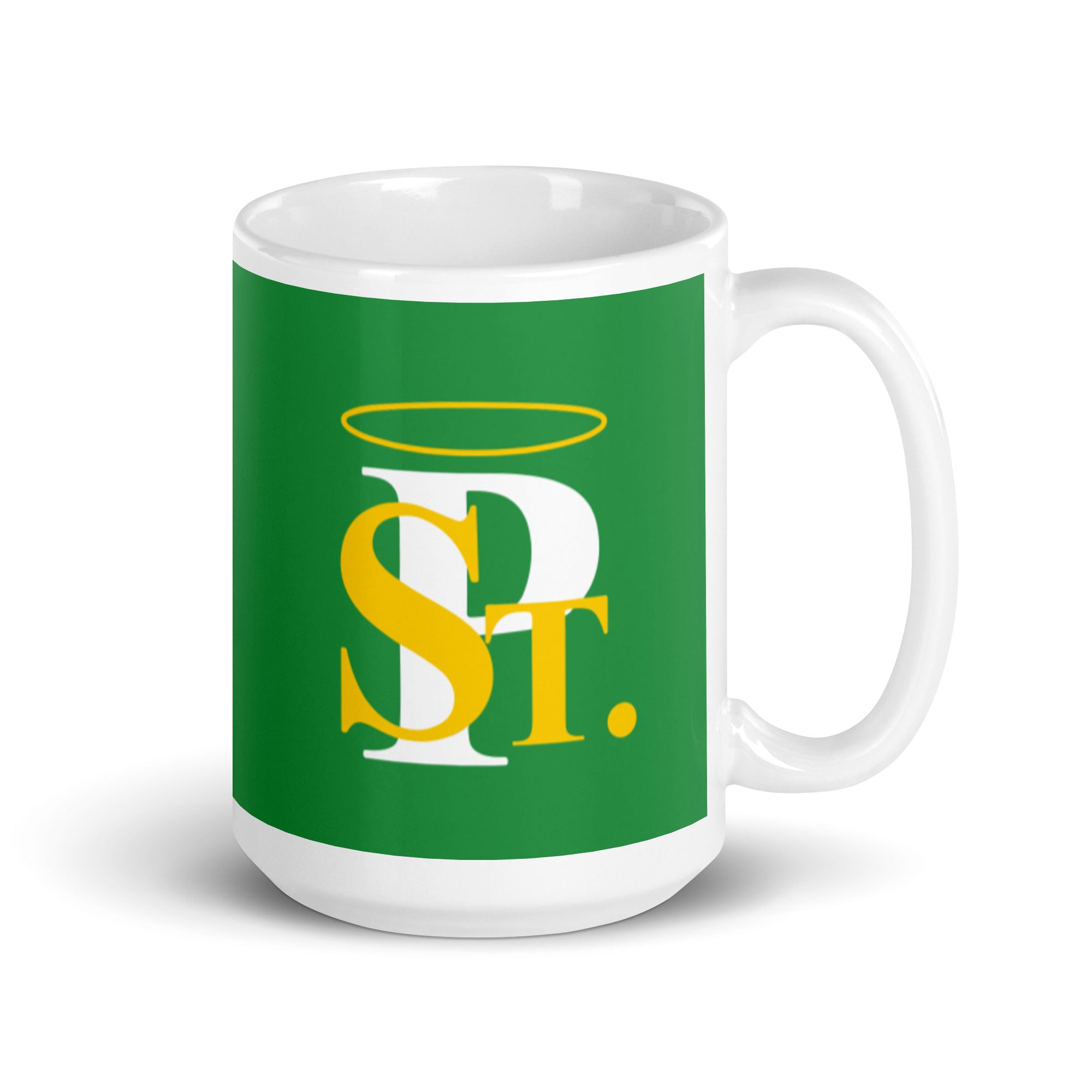 SPCYO White glossy mug