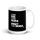 Taza blanca brillante MGC LGLP &amp; ITW