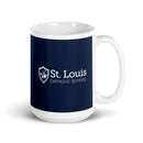 SLCS White glossy mug