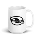 SC White glossy mug