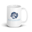 UNCCL White glossy mug