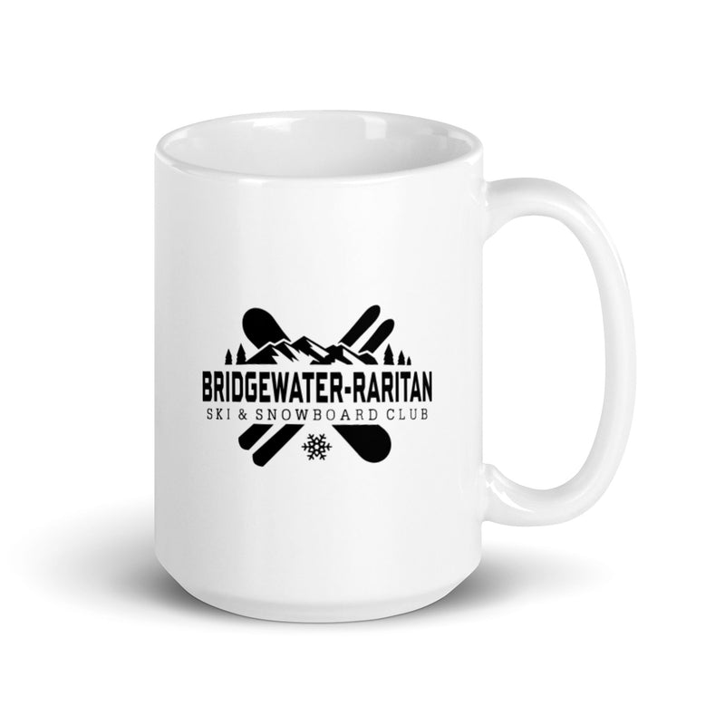 BRSC White glossy mug