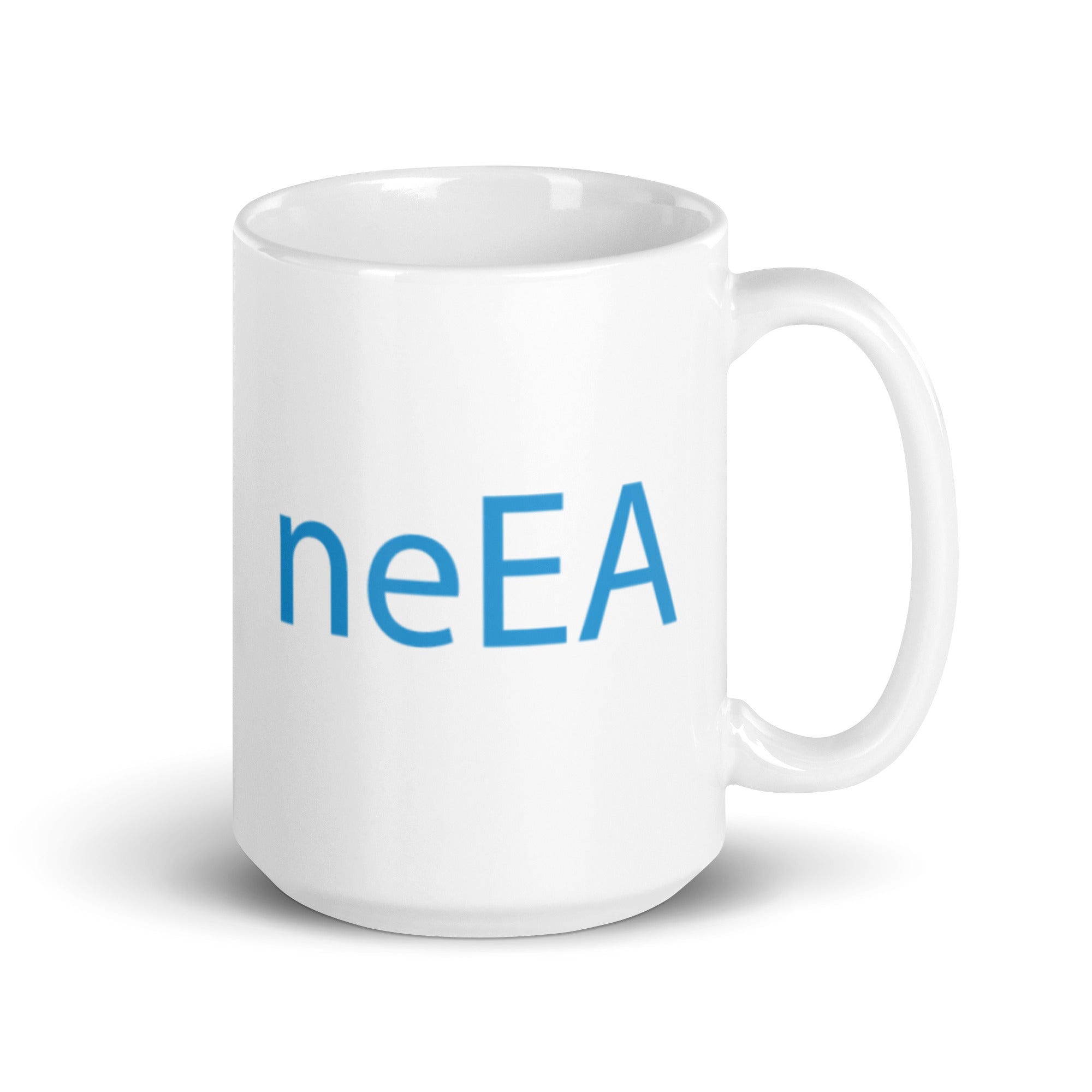 NEEA White glossy mug